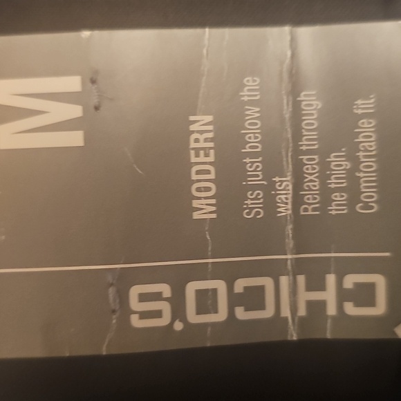 Chico's black bellbottom pants size 12 - Picture 15 of 15